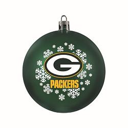 Green Bay Packers Ornament Shatterproof Ball