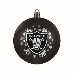 Las Vegas Raiders Ornament Shatterproof Ball