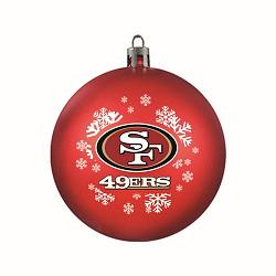 San Francisco 49ers Ornament Shatterproof Ball