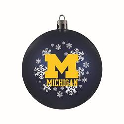 Michigan Wolverines Ornament Shatterproof Ball