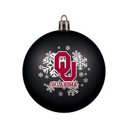 Oklahoma Sooners Ornament Shatterproof Ball