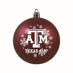 Texas A&M Aggies Ornament Shatterproof Ball