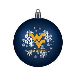 West Virginia Mountaineers Ornament Shatterproof Ball