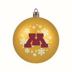 Minnesota Golden Gophers Ornament Shatterproof Ball