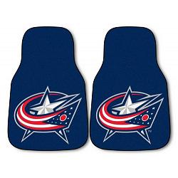 Columbus Blue Jackets Car Mats Printed Carpet 2 Piece Set