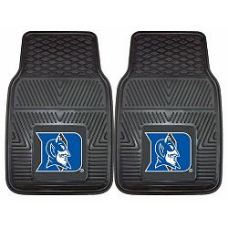 Duke Blue Devils Heavy Duty 2-Piece Vinyl Car Mats