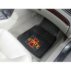 Iowa State Cyclones Heavy Duty 2-Piece Vinyl Car Mats