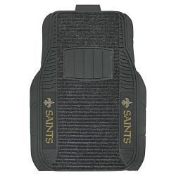 New Orleans Saints Car Mats Deluxe Set