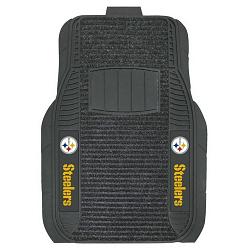 Pittsburgh Steelers Car Mats Deluxe Set