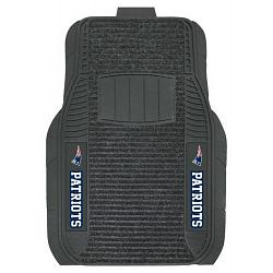 New England Patriots Car Mats Deluxe Set