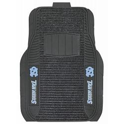 North Carolina Tar Heels Car Mats - Deluxe Set