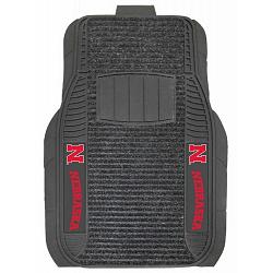 Nebraska Cornhuskers Car Mats - Deluxe Set