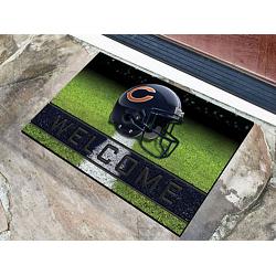 Chicago Bears Door Mat 18x30 Welcome Crumb Rubber