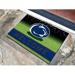 Penn State Nittany Lions Door Mat 18x30 Welcome Crumb Rubber