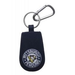 Pittsburgh Penguins Keychain Team Color Hockey Vintage Logo CO