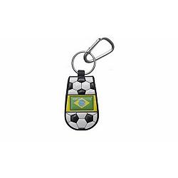 Brazilian Flag Keychain Classic Soccer