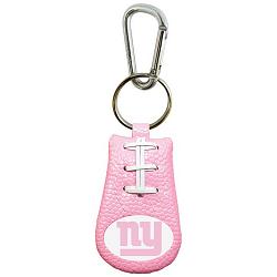 New York Giants Keychain Pink Football CO