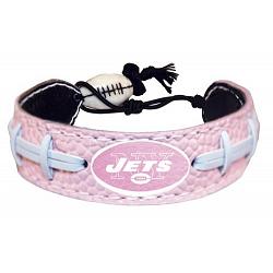 New York Jets Bracelet Pink Football CO