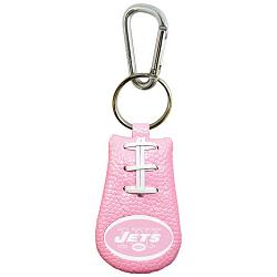 New York Jets Keychain Pink Football CO