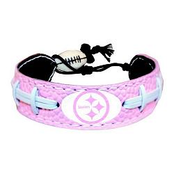 Pittsburgh Steelers Bracelet Pink Football CO