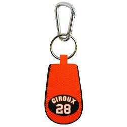 Philadelphia Flyers Keychain Team Color Jersey Claude Giroux Design CO