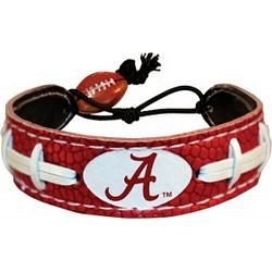 Alabama Crimson Tide Bracelet Team Color Football A Logo CO