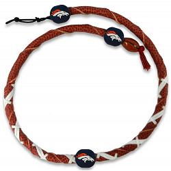 Denver Broncos Necklace Spiral Football CO