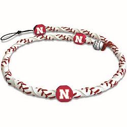 Nebraska Cornhuskers Necklace Frozen Rope Classic Baseball CO