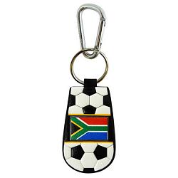 South Africa Flag Keychain Classic Soccer CO