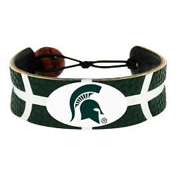 Michigan State Spartans Bracelet Team Color Basketball CO