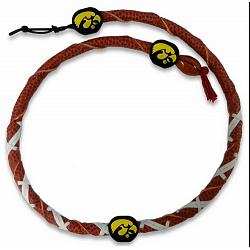 Iowa Hawkeyes Necklace Spiral Football CO