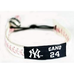 New York Yankees Bracelet Baseball Pink Robinson Cano CO