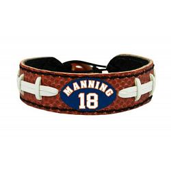 Denver Broncos Bracelet Classic Football Peyton Manning Design CO