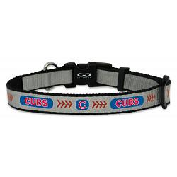 Chicago Cubs Pet Collar Reflective Baseball Size Small CO