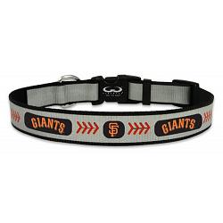 San Francisco Giants Pet Collar Reflective Baseball Size Medium CO