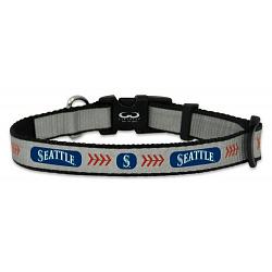 Seattle Mariners Pet Collar Reflective Baseball Size Toy CO