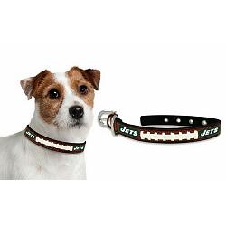 New York Jets Pet Collar Leather Size Small CO