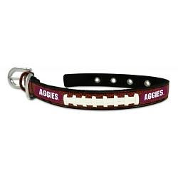 Texas A&M Aggies Classic Leather Small Football Collar