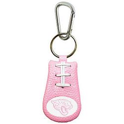Jacksonville Jaguars Keychain Football Pink CO