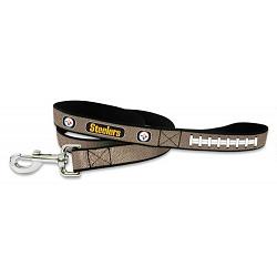 Pittsburgh Steelers Pet Leash Reflective Football Size Small CO