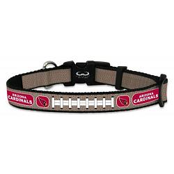 Arizona Cardinals Pet Collar Reflective Football Size Toy