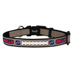 Buffalo Bills Pet Collar Reflective Football Size Toy