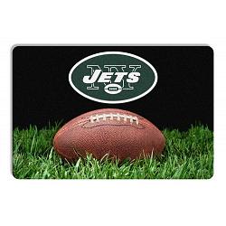 New York Jets Pet Bowl Mat Classic Football Size Large CO