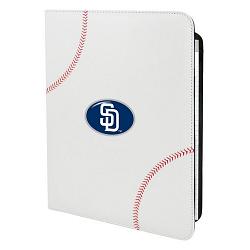San Diego Padres Classic Baseball Portfolio - 8.5 in x 11 in