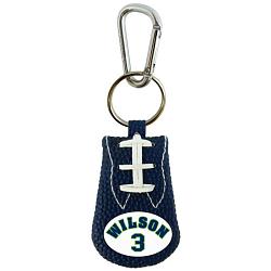 Seattle Seahawks Keychain Team Color Jersey Russell Wilson Design CO