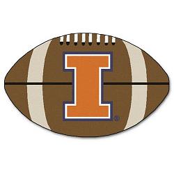 Illinois Fighting Illini Football Mat 22x35