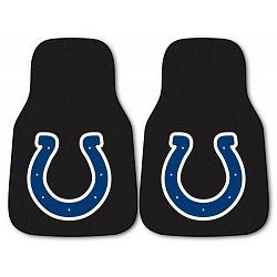 Indianapolis Colts Car Mats Printed Carpet 2 Piece Set