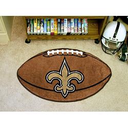 New Orleans Saints Football Mat 22x35