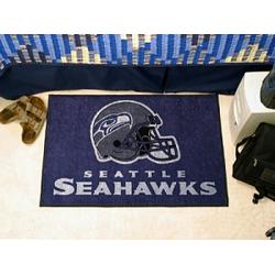 Seattle Seahawks Rug - Starter Style, Helmet Design