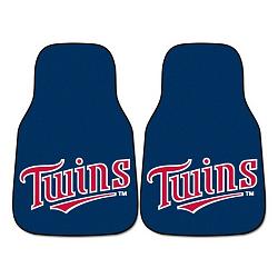 Minnesota Twins Car Mats Printed Carpet 2 Piece Set